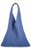 GENȚĂ DIN PIELE shopper bag Vittoria Gotti albastru 5820S